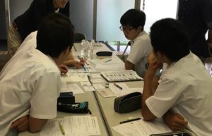 水が豊富な富士市の高校生たちは、ワークショップで「水が使えなくなったらどうするのか」というテーマは、少し考えにくかったかもしれません。