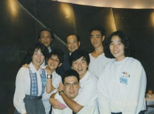写真2 24年前に開催された「雨水利用東京国際会議」では、辰濃和男さん（左奥）は実行委員会委員長を勤められた。
